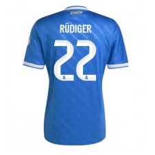 Real Madrid Antonio Rudiger #22 Tredjedrakt 2025-26 Kortermet